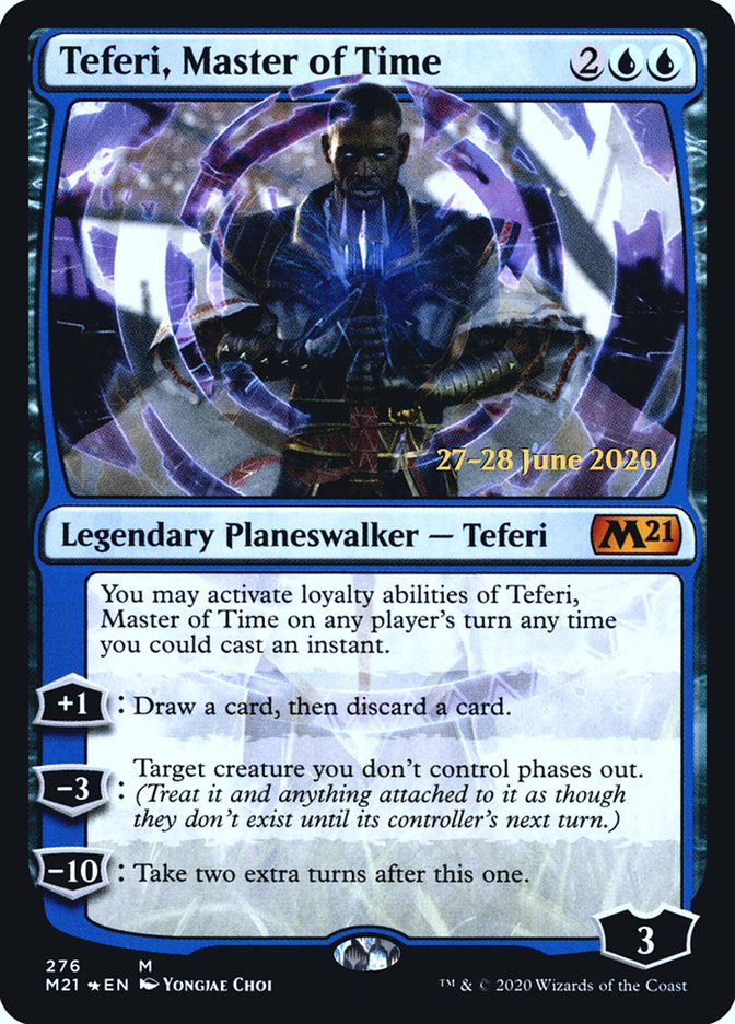 Teferi, Master of Time (276) [Core Set 2021 Prerelease Promos] | Gear Gaming Fayetteville