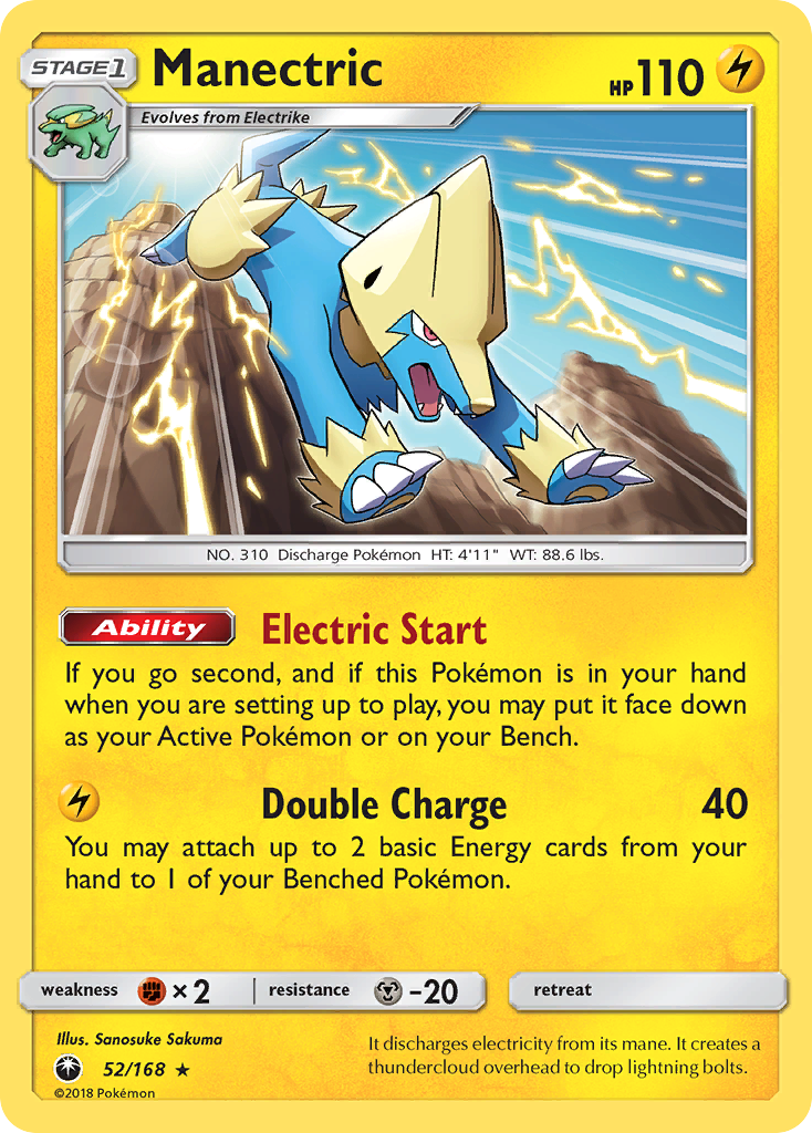 Manectric (52/168) [Sun & Moon: Celestial Storm] | Gear Gaming Fayetteville