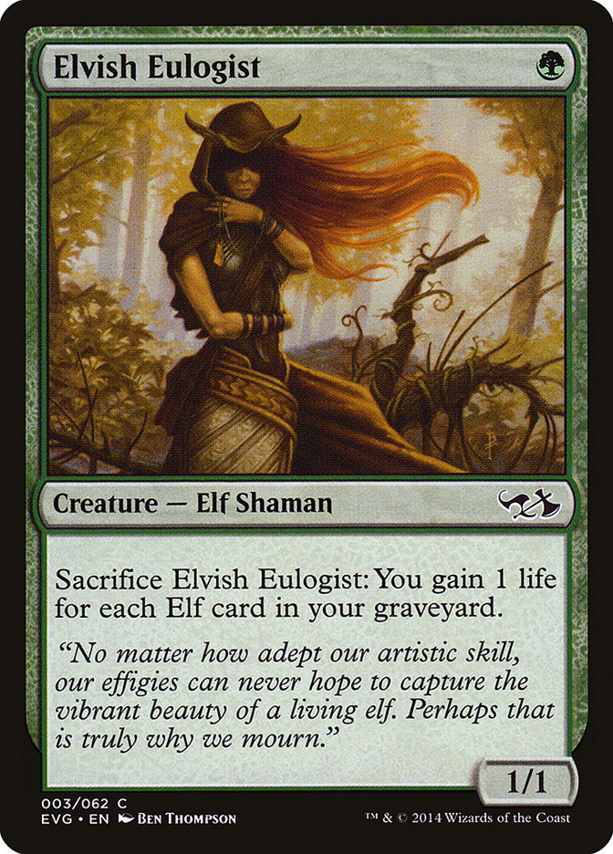 Elvish Eulogist (Elves vs. Goblins) [Duel Decks Anthology] | Gear Gaming Fayetteville