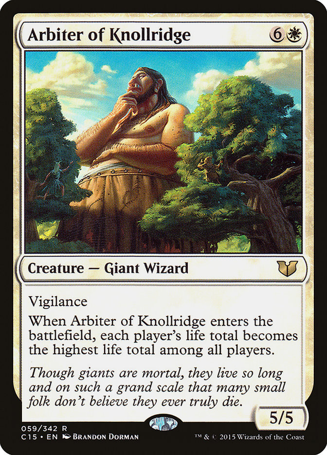 Arbiter of Knollridge [Commander 2015] | Gear Gaming Fayetteville