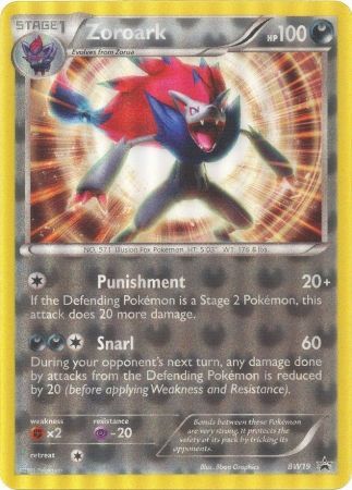 Zoroark (BW19) (Jumbo Card) [Black & White: Black Star Promos] | Gear Gaming Fayetteville