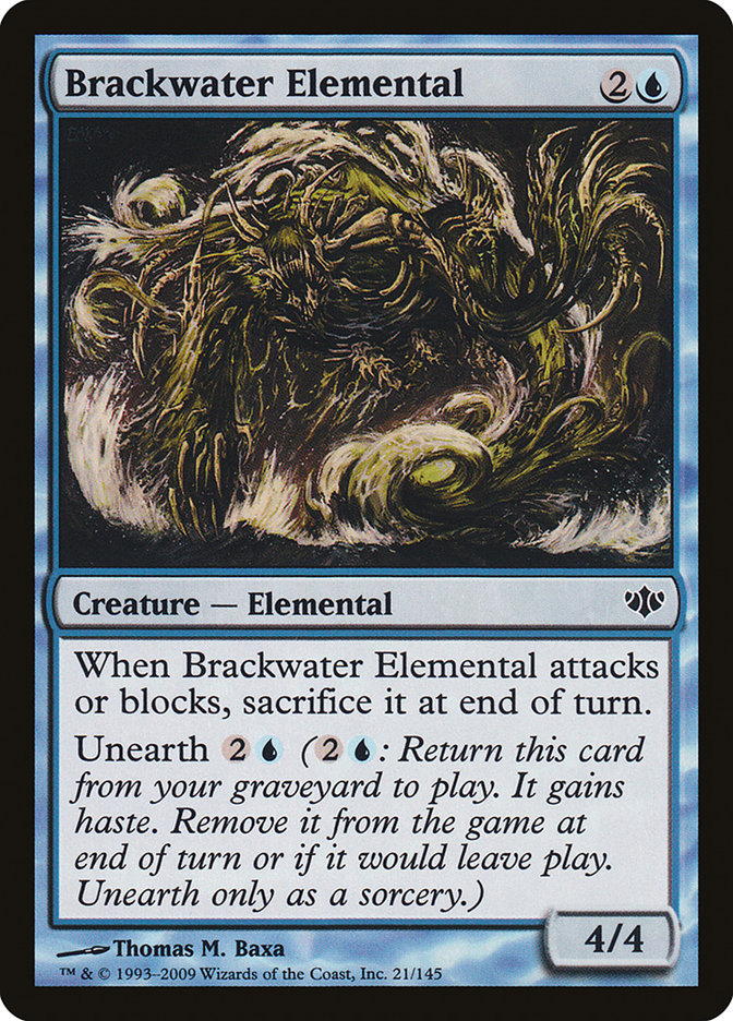 Brackwater Elemental [Conflux] | Gear Gaming Fayetteville