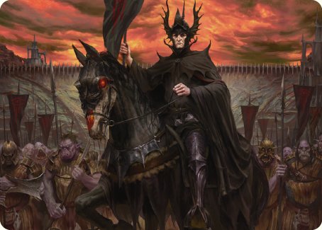 The Mouth of Sauron Art Card [The Lord of the Rings: Tales of Middle-earth Art Series] | Gear Gaming Fayetteville