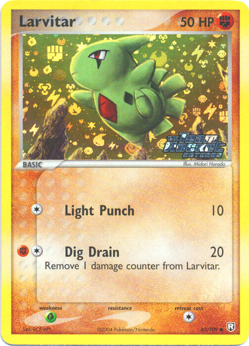 Larvitar (63/109) (Stamped) [EX: Team Rocket Returns] | Gear Gaming Fayetteville