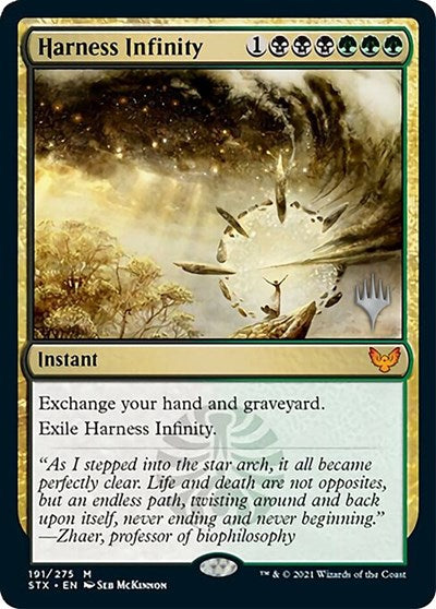 Harness Infinity (Promo Pack) [Strixhaven: School of Mages Promos] | Gear Gaming Fayetteville