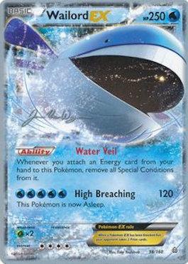 Wailord EX (38/160) (HonorStoise - Jacob Van Wagner) [World Championships 2015] | Gear Gaming Fayetteville