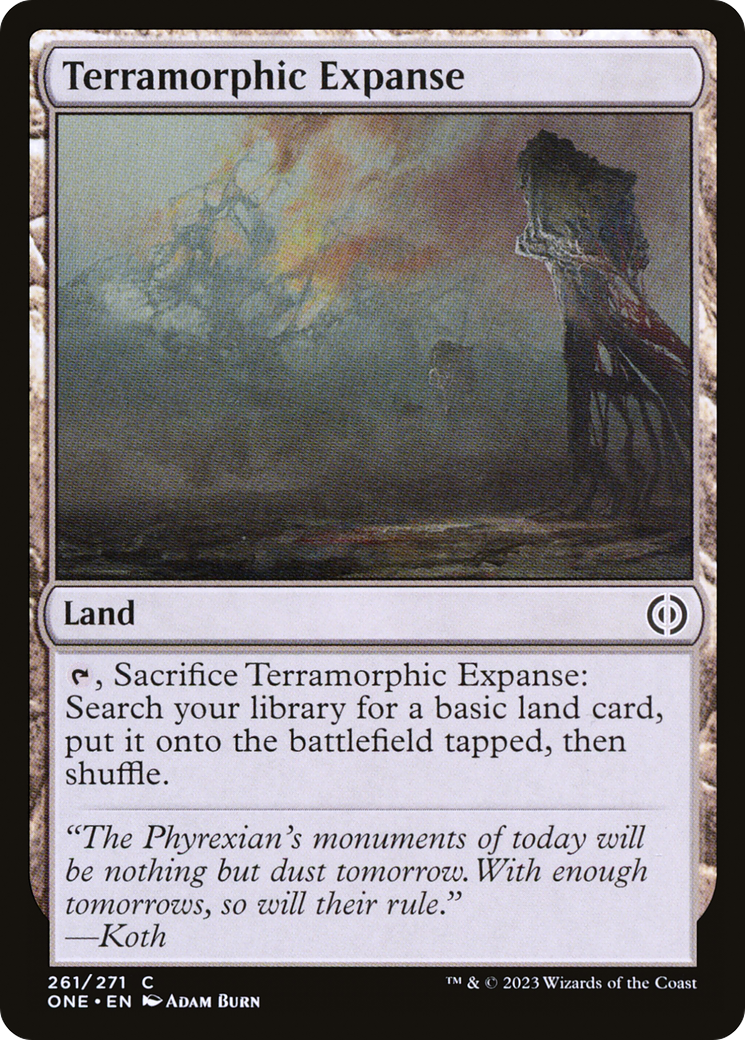 Terramorphic Expanse [Phyrexia: All Will Be One] | Gear Gaming Fayetteville