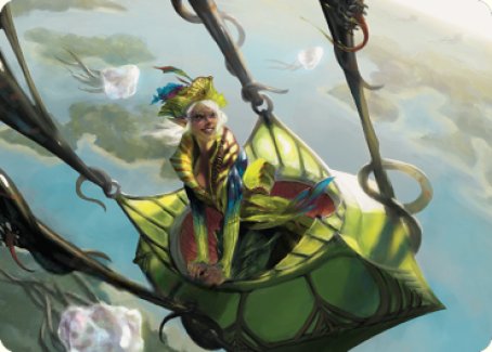 Nael, Avizoa Aeronaut Art Card [Dominaria United Art Series] | Gear Gaming Fayetteville