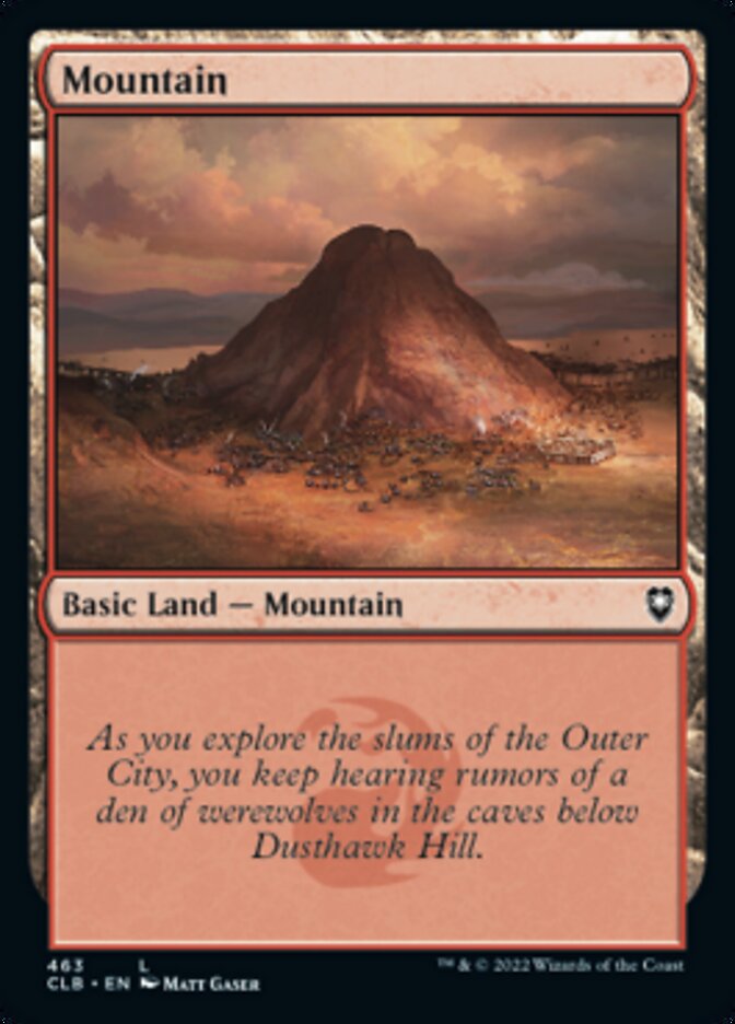 Mountain (463) [Commander Legends: Battle for Baldur's Gate] | Gear Gaming Fayetteville