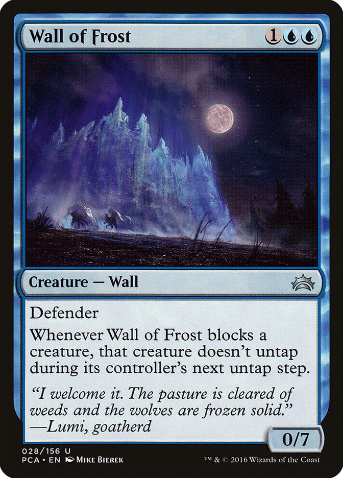 Wall of Frost [Planechase Anthology] | Gear Gaming Fayetteville