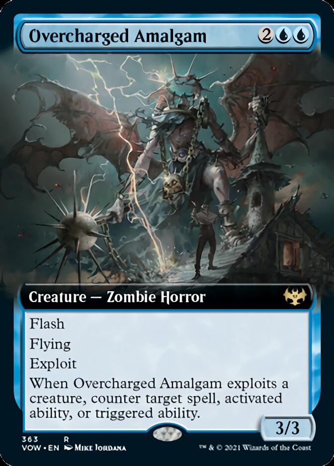 Overcharged Amalgam (Extended Art) [Innistrad: Crimson Vow] | Gear Gaming Fayetteville