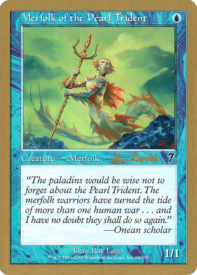 Merfolk of the Pearl Trident (Alex Borteh) [World Championship Decks 2001] | Gear Gaming Fayetteville