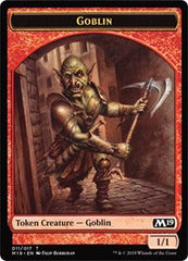 Goblin // Thopter Double-Sided Token (Game Night) [Core Set 2019 Tokens] | Gear Gaming Fayetteville