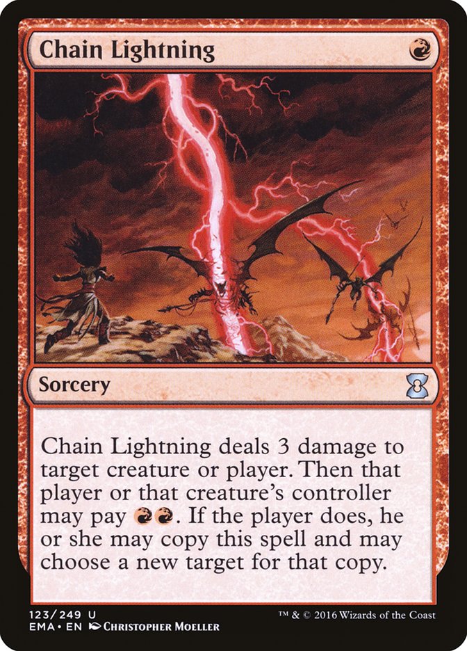 Chain Lightning [Eternal Masters] | Gear Gaming Fayetteville