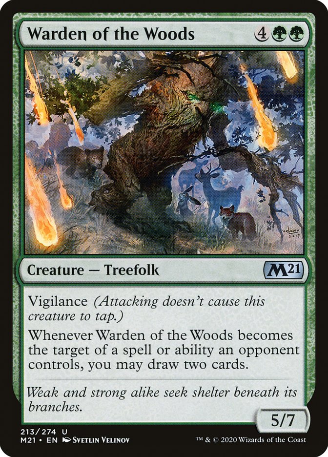 Warden of the Woods [Core Set 2021] | Gear Gaming Fayetteville