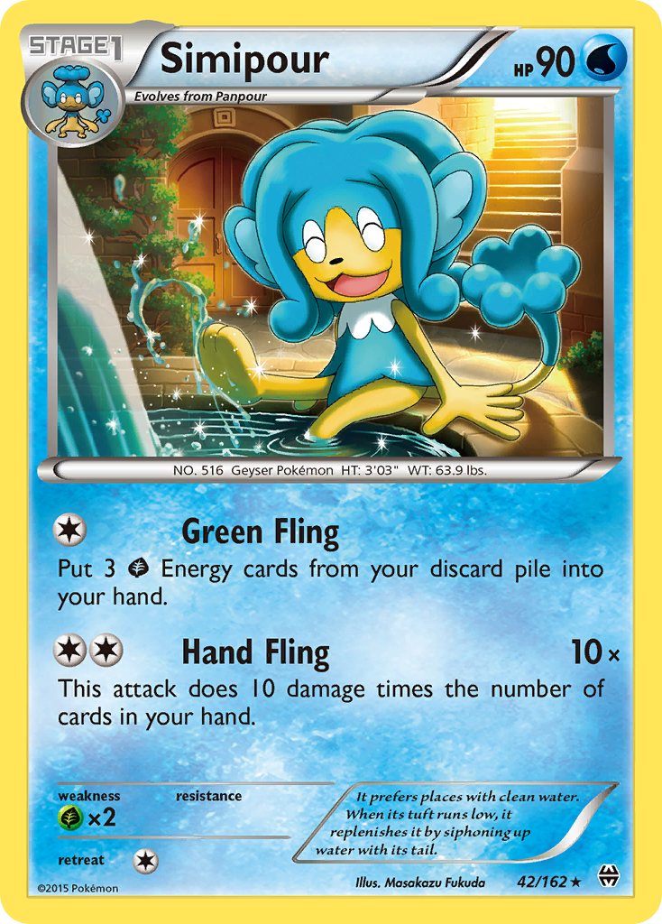 Simipour (42/162) [XY: BREAKthrough] | Gear Gaming Fayetteville