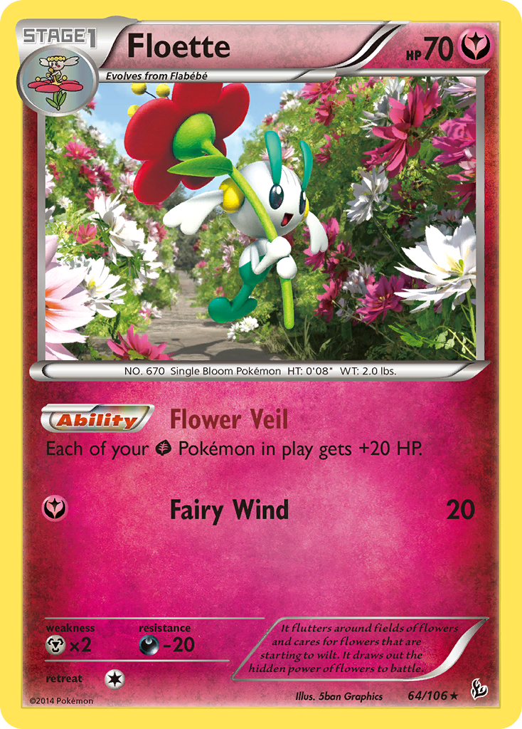 Floette (64/106) [XY: Flashfire] | Gear Gaming Fayetteville