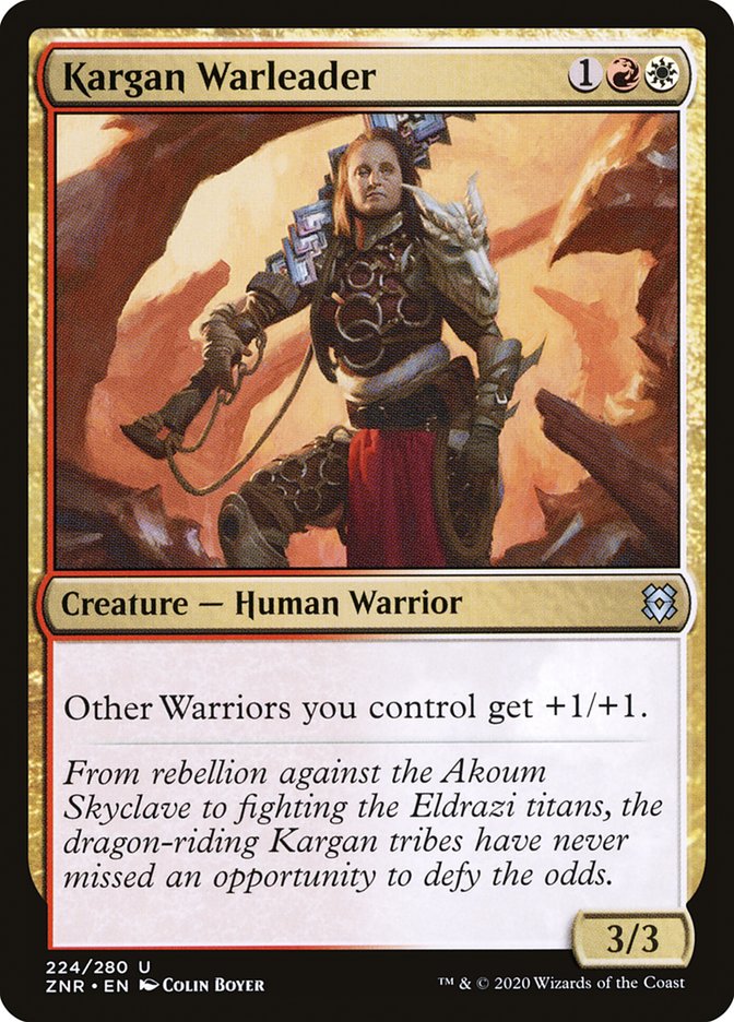 Kargan Warleader [Zendikar Rising] | Gear Gaming Fayetteville