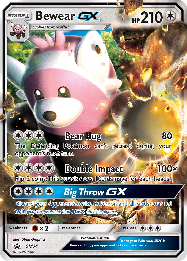 Bewear GX (SM34) [Sun & Moon: Black Star Promos] | Gear Gaming Fayetteville