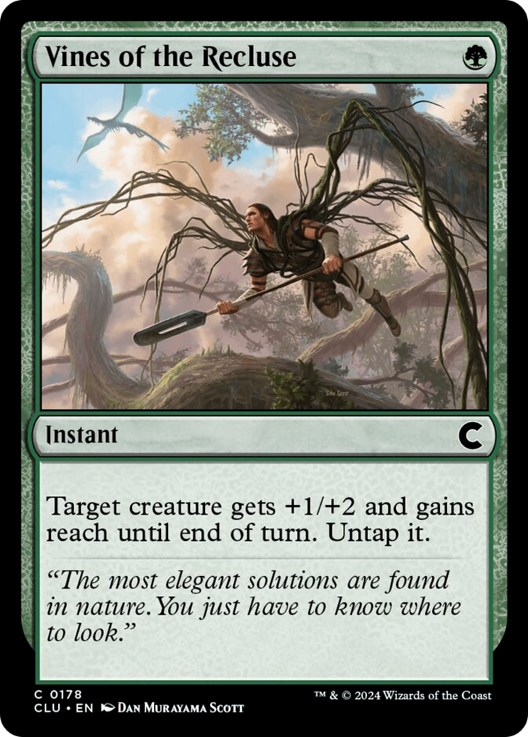 Vines of the Recluse [Ravnica: Clue Edition] | Gear Gaming Fayetteville