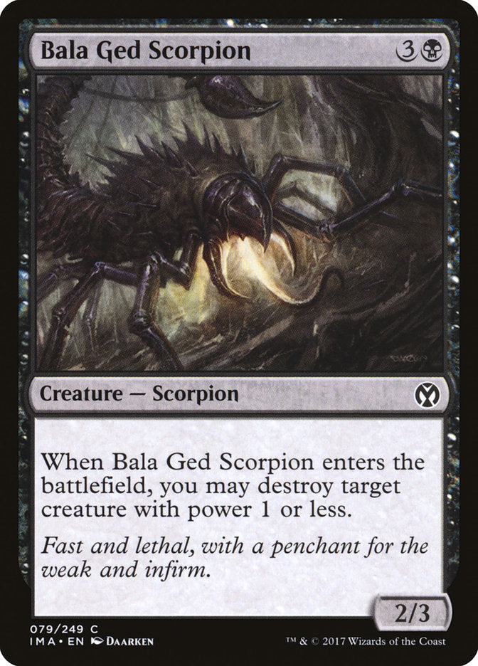 Bala Ged Scorpion [Iconic Masters] | Gear Gaming Fayetteville