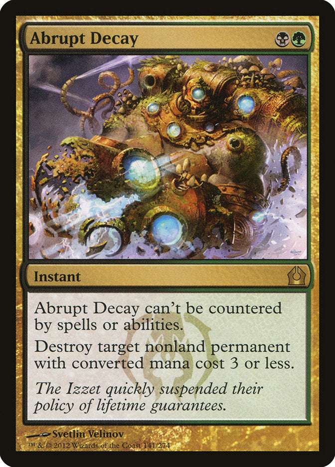 Abrupt Decay [Return to Ravnica] | Gear Gaming Fayetteville