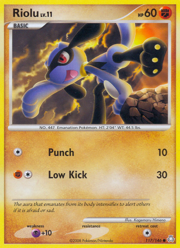 Riolu (117/146) [Diamond & Pearl: Legends Awakened] | Gear Gaming Fayetteville