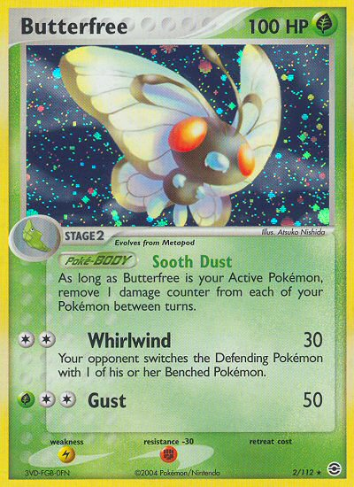 Butterfree (2/112) [EX: FireRed & LeafGreen] | Gear Gaming Fayetteville