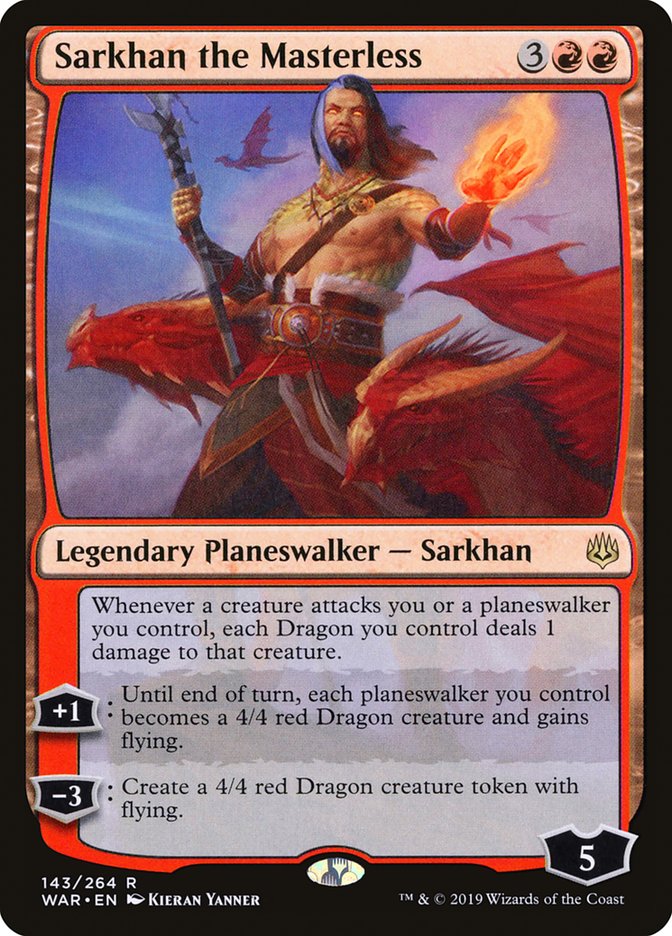 Sarkhan the Masterless [War of the Spark] | Gear Gaming Fayetteville