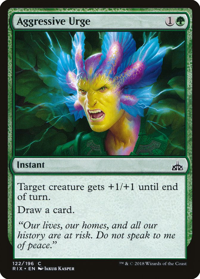 Aggressive Urge [Rivals of Ixalan] | Gear Gaming Fayetteville