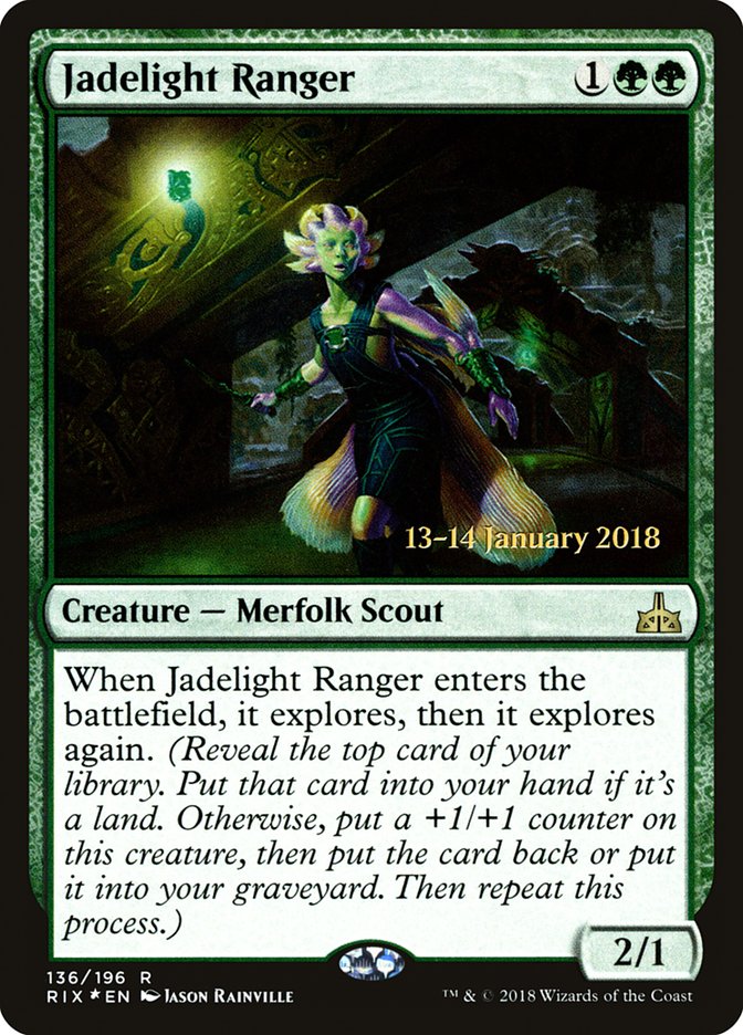Jadelight Ranger [Rivals of Ixalan Prerelease Promos] | Gear Gaming Fayetteville