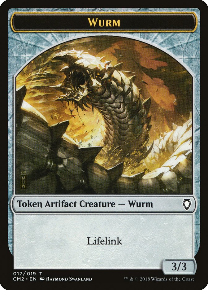 Wurm Token (017/019) [Commander Anthology Volume II Tokens] | Gear Gaming Fayetteville