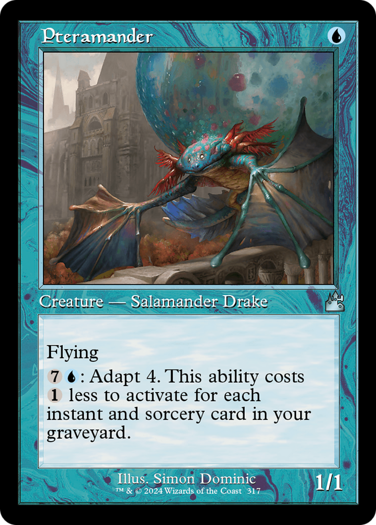 Pteramander (Retro Frame) [Ravnica Remastered] | Gear Gaming Fayetteville