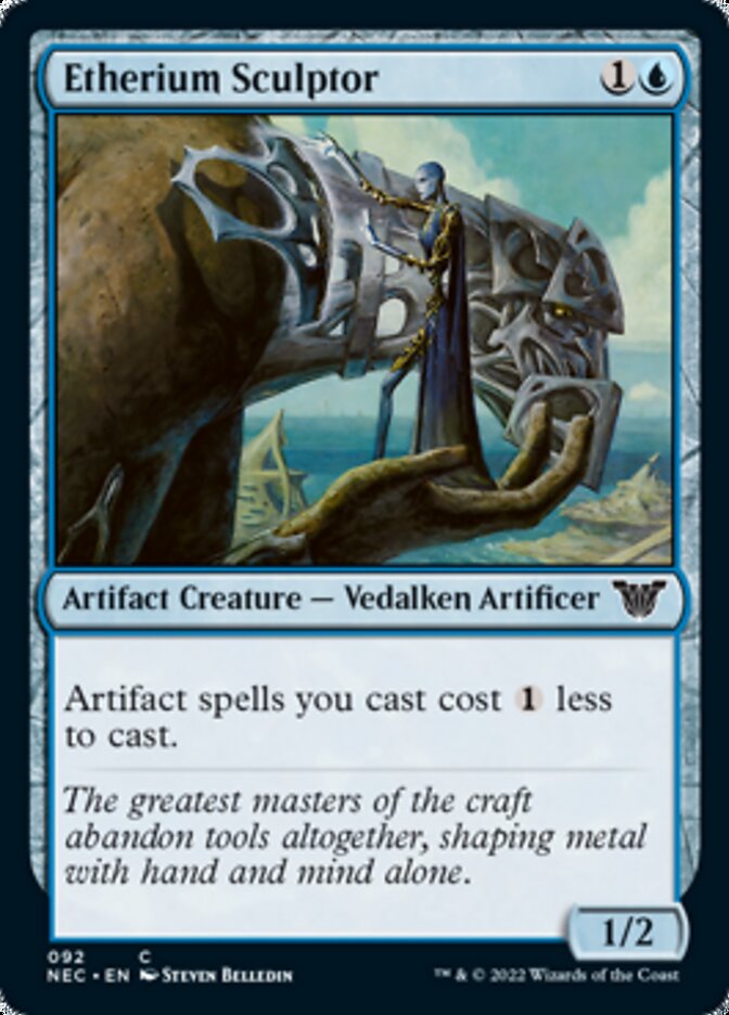 Etherium Sculptor [Kamigawa: Neon Dynasty Commander] | Gear Gaming Fayetteville