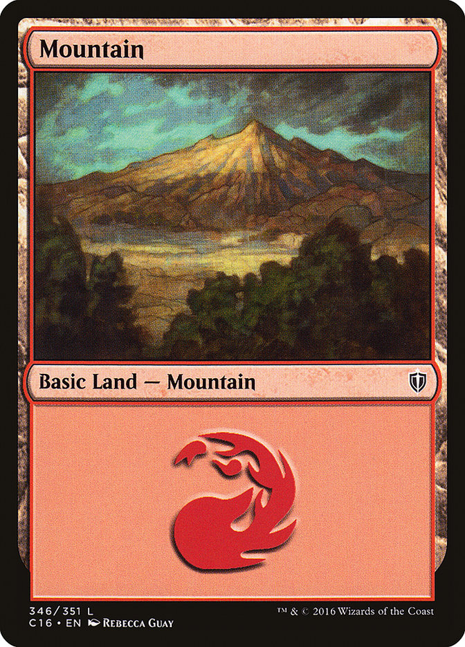 Mountain (346) [Commander 2016] | Gear Gaming Fayetteville