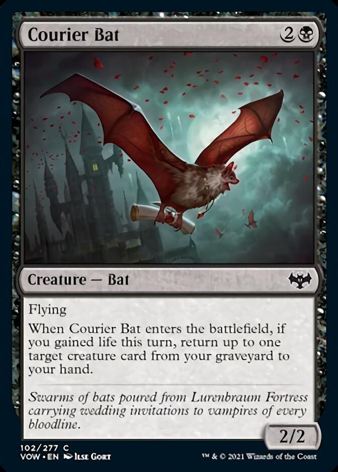 Courier Bat [Innistrad: Crimson Vow] | Gear Gaming Fayetteville