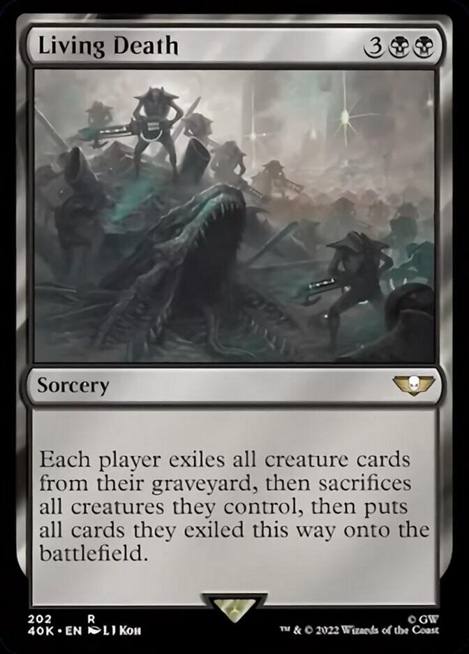 Living Death (Surge Foil) [Warhammer 40,000] | Gear Gaming Fayetteville
