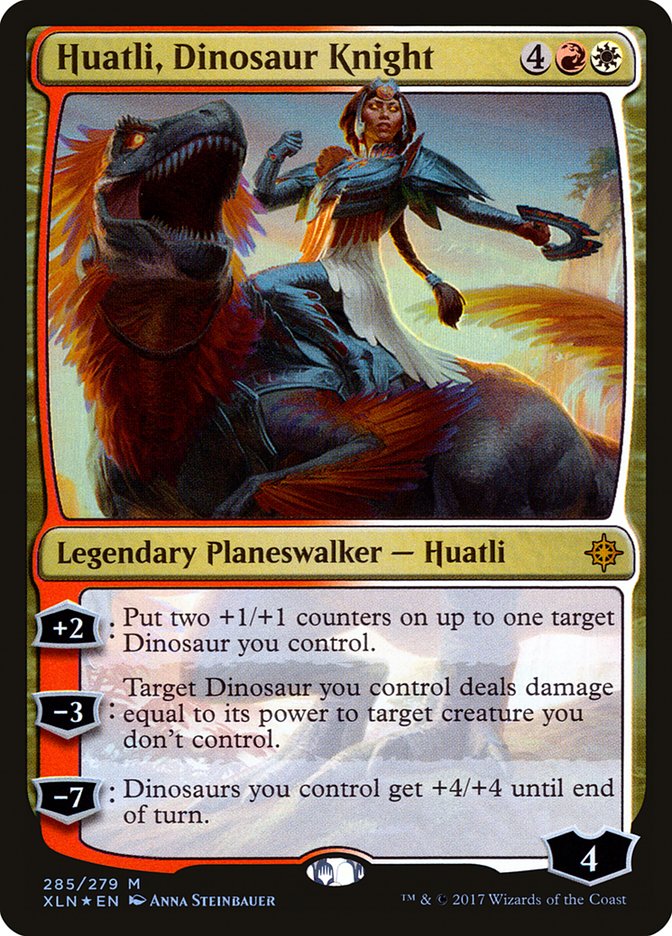 Huatli, Dinosaur Knight [Ixalan] | Gear Gaming Fayetteville