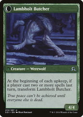 Lambholt Pacifist // Lambholt Butcher [Shadows over Innistrad] | Gear Gaming Fayetteville