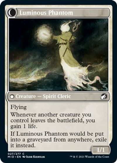 Lunarch Veteran // Luminous Phantom [Innistrad: Midnight Hunt] | Gear Gaming Fayetteville
