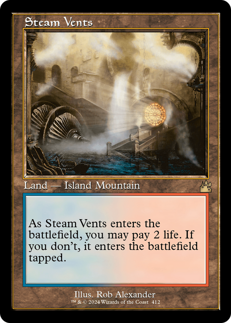 Steam Vents (Retro) [Ravnica Remastered] | Gear Gaming Fayetteville