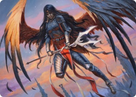 Liesa, Forgotten Archangel Art Card [Innistrad: Midnight Hunt Art Series] | Gear Gaming Fayetteville