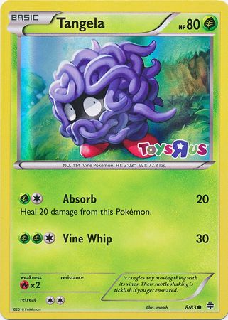 Tangela (8/83) (Toys R Us Promo) [XY: Generations] | Gear Gaming Fayetteville