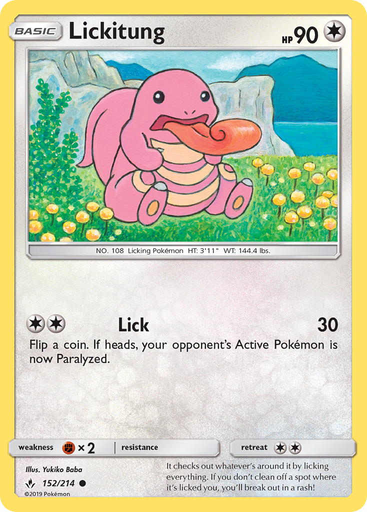 Lickitung (152/214) [Sun & Moon: Unbroken Bonds] | Gear Gaming Fayetteville