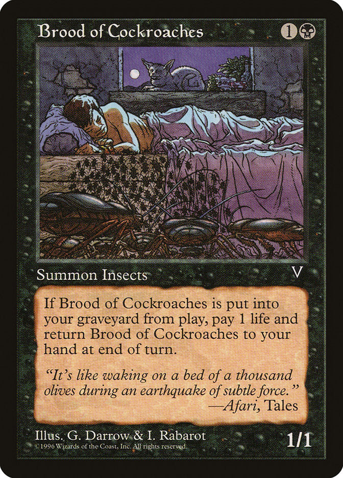 Brood of Cockroaches [Visions] | Gear Gaming Fayetteville