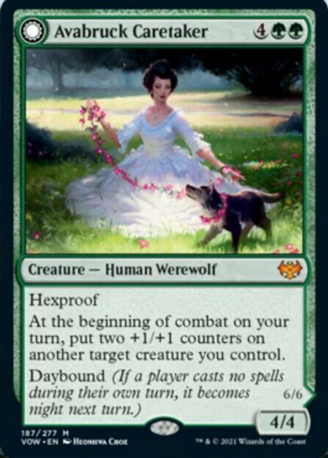 Avabruck Caretaker // Hollowhenge Huntmaster [Innistrad: Crimson Vow] | Gear Gaming Fayetteville