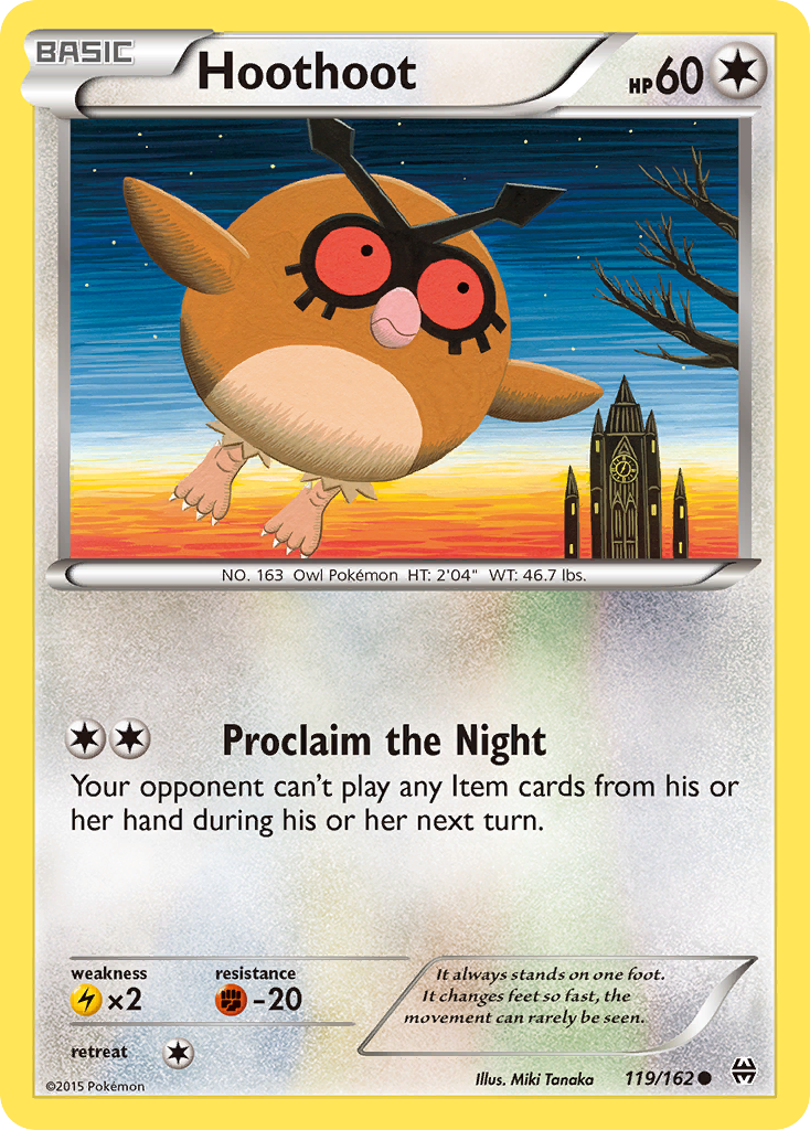 Hoothoot (119/162) [XY: BREAKthrough] | Gear Gaming Fayetteville