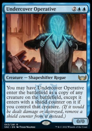 Undercover Operative (Promo Pack) [Streets of New Capenna Promos] | Gear Gaming Fayetteville