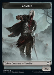 Zombie // Goat Double-Sided Token [Streets of New Capenna Commander Tokens] | Gear Gaming Fayetteville