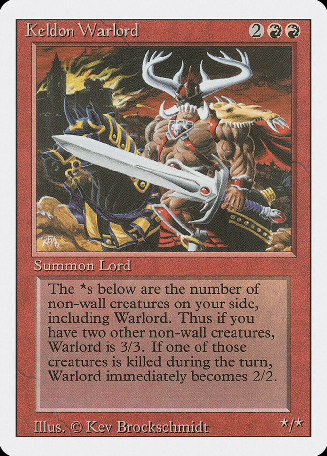 Keldon Warlord [Revised Edition] | Gear Gaming Fayetteville